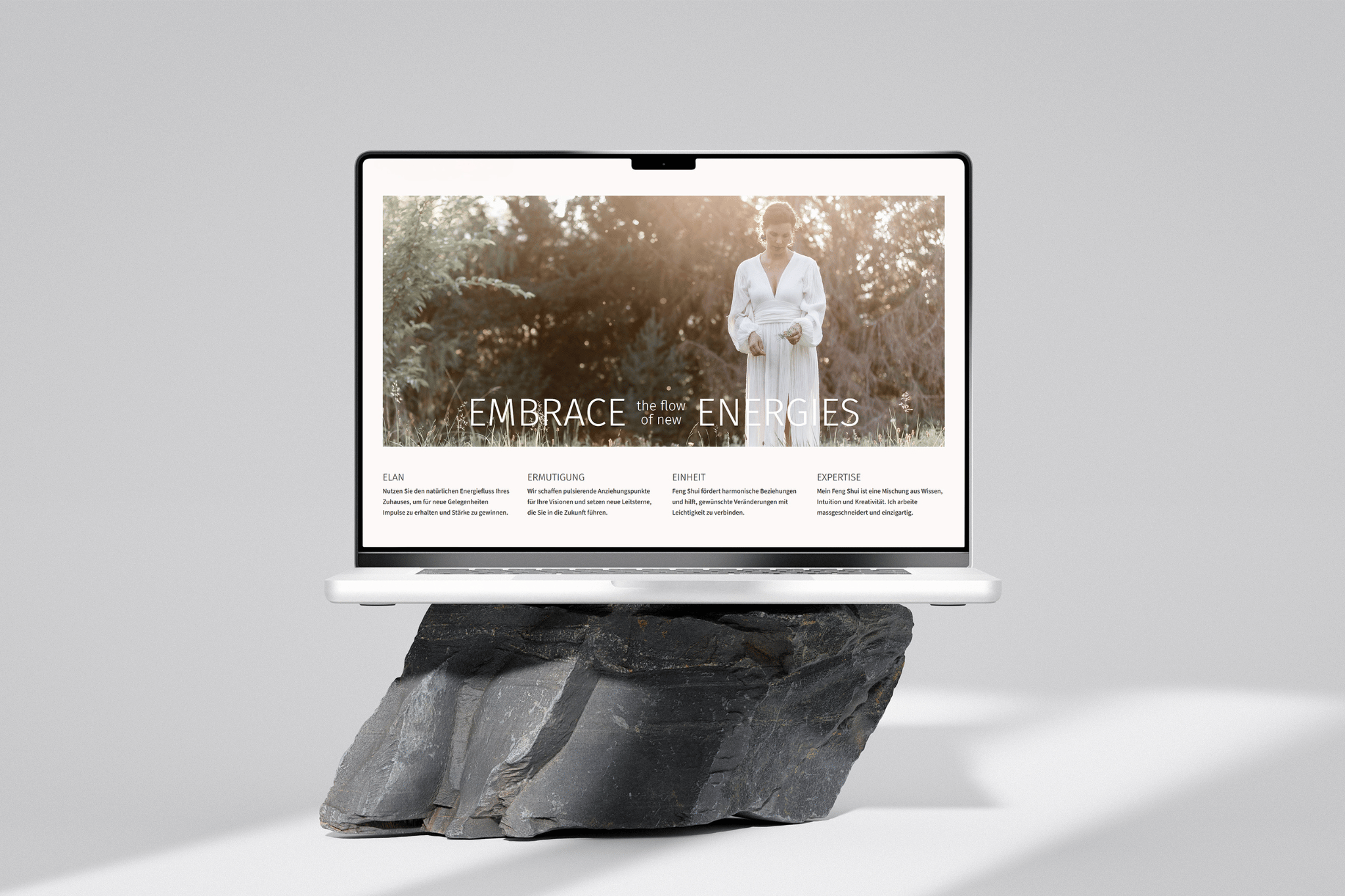 Iren Sarwa: Neue Website für Feng Shui, Landheilung und Kunst WordPress Website aus Stuttgart